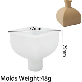 Betonová forma Silikonová forma na betonové vázy | forma na beton | forma na sádru - 06