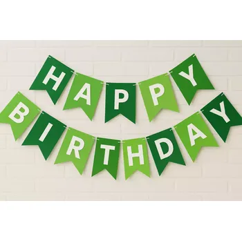 Papírová girlanda Happy Birthday 5m