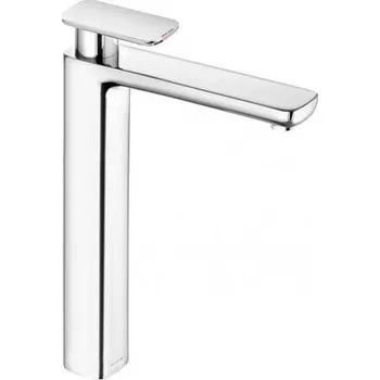 Vodovodní baterie Kludi E2 umyvadlová jednopáková baterie, bez odtokové soupravy, chrom - výprodej vzorku