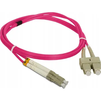 Síťový kabel Propojovací kabel MM OM4 LC-SC duplex 50/125 3.0m