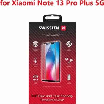 Swissten OCHRANNÉ SKLO XIAOMI redmi NOTE 13 PRO PLUS 5G ČERNÉ