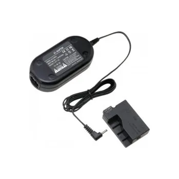 Externí napájecí zdroj pro Canon ACK-E8 neoriginální, Sada bez napájecího kabelu