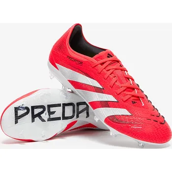 Sport Kopačky adidas Predator Pro FG červená/bílá