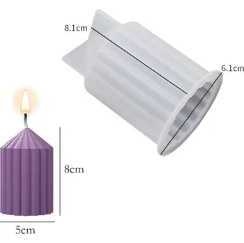 Forma na odlévání Silikonová forma na svíčky | forma na svíčky, silikonová forma - 01