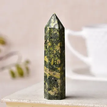 Přírodní minerální krystalová věž | Minerální kameny, ochranný kámen - Sněhová vločka kámen , 50-60 mm