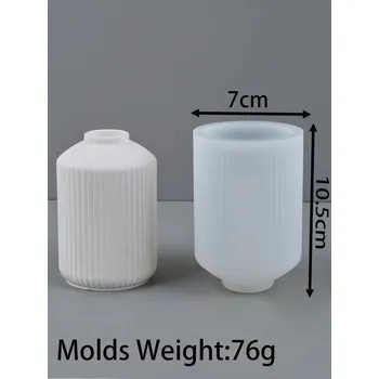 Forma na odlévání Silikonová forma na vázu | odlévací forma, silikonová forma na výrobu vázy - 02