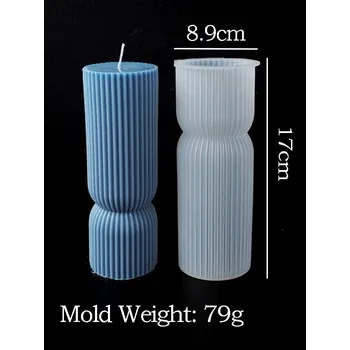 Silikonová forma na svíčky | formy na svíčky | forma na výrobu mýdel - 002