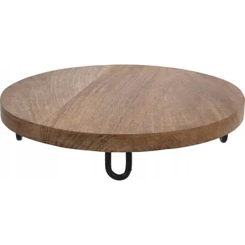 Kuchyňské prkénko Podnos Excellent Houseware Dřevěné prkénko na servírování 28,5 cm