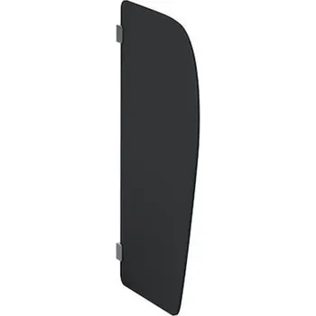 Pisoár Jika Split Pisoárová dělící stěna, nerezové úchyty, tmavě šedá