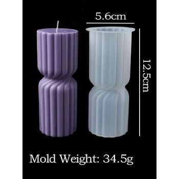 Silikonová forma na svíčky | formy na svíčky | forma na výrobu mýdel - 003