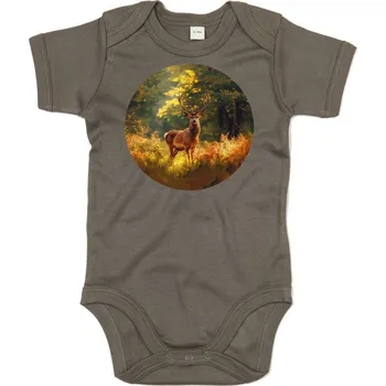 Dětské body Jelen barevný