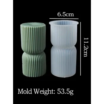 Forma na odlévání Silikonová forma na svíčky | formy na svíčky | forma na výrobu mýdel - 001