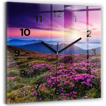 Hodiny Nástěnné hodiny Wallfluent černé 30 cm