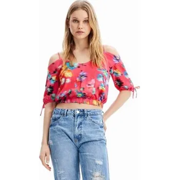 Dámská halenka Halenka Desigual Betty rosa marlen velikost XL