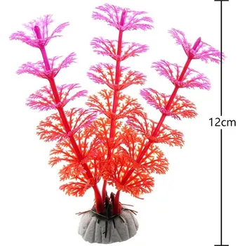 Dekorace do akvária Umělé rostliny do akvária pro dekoraci | akvarijní dekorace | vodní tráva - CX01-6