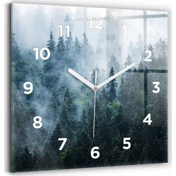 Hodiny Nástěnné hodiny Wallfluent černé 30 cm