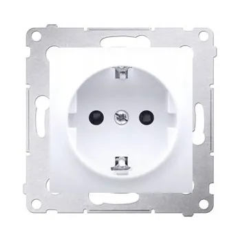 Elektrická zásuvka Elektrická Zásuvka zásuvka Kontakt-simon bílá