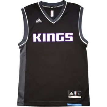 Pánské tričko Tričko Adidas Sacramento Kings NBA S