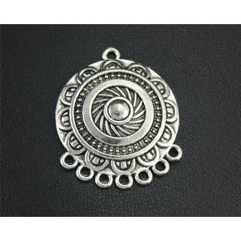 Přívěsek 10 ks Kulaté přívěsky pro šperky | šperkové komponenty, přívěsky