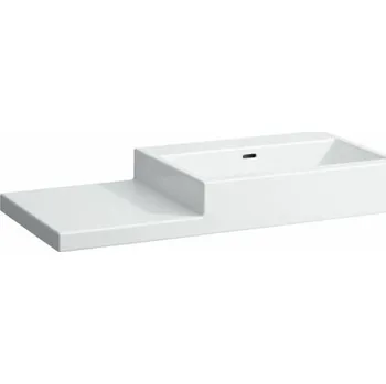 Umyvadlo Laufen Living umyvadlo do nábytku, 100x46cm, s přepadem, bez otvoru pro baterii, bílá