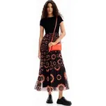 šaty Desigual Galiana negro velikost M