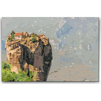 Malování podle čísel - Meteora Velikost: 40x60cm, Rámování: Pouze srolované plátno