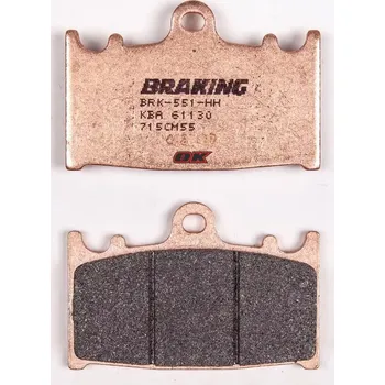 Brzdová destička Braking (Itálie) Přední brzdové destičky Braking 715CM55 - Kawasaki KLZ 1000 Versys, 1000ccm - 12-18
