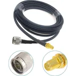 W-Star PIGRSMAF1 - Pigtail N/M-RSMA/F, 1m, kabel LMR195 do 6 GHz