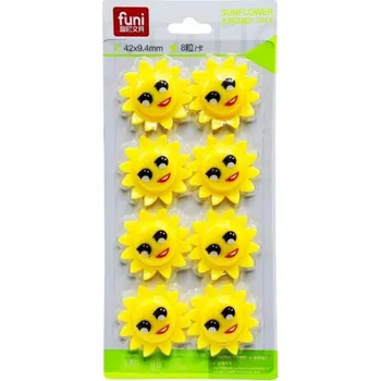 Kancelářské nůžky Color Magnet PK19-41 slunečnice /8ks