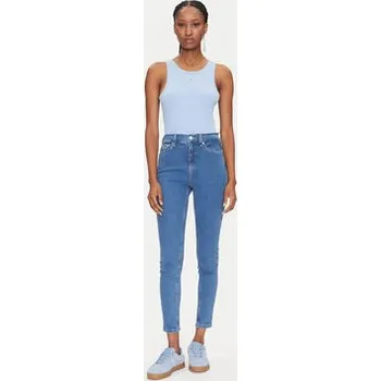 Dámské džíny Tommy Jeans Jeansy Nora DW0DW20220 Modrá Skinny Fit 26_32