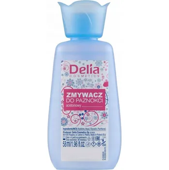 Odlakovač nehtů Odstraňovač laku na nehty s acetonem Delia Cosmetics