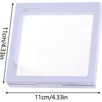 Rám na obraz 3D rámeček na sušené květy | fotorámeček, domácí dekorace - 11x11 cm