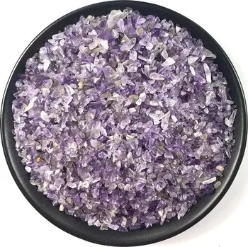 100g minerálních kamenů, dekorace domova, do akvária | minerální kámen - Ametyst , 100 g