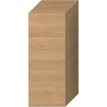 Jika Cubito-N Střední skříňka, 1 dveře levé, 2 skleněné police, dub