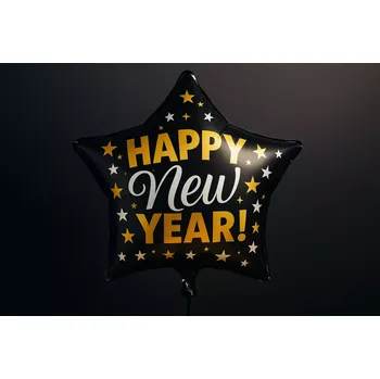 Balónek Fóliový Balónek Happy New Year 45cm