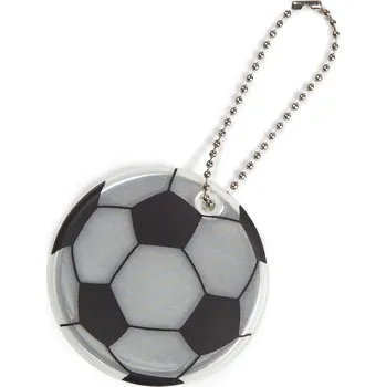 ARGUS Reflexní přívěsek fotbalový míč bílý 81160004