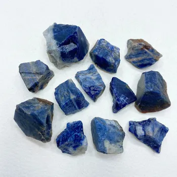 Dekorace do akvária Minerální kámen přírodní na dekorace | přírodní kámen, dekorace do akvária - Modré žíly kámen , 45-55 g