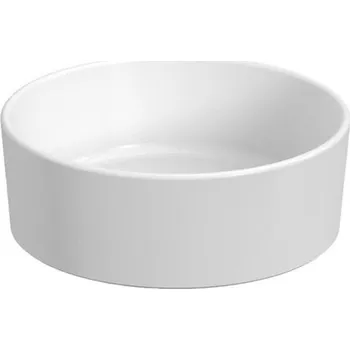 Umyvadlo Jika Cubito Umyvadlová mísa 40x40 cm, bez otvoru pro baterii, bez přepadu, bílá mat