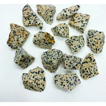 Dekorace do akvária Minerální kámen přírodní na dekorace | přírodní kámen, dekorace do akvária - Jaspis dalmatský , 45-55 g