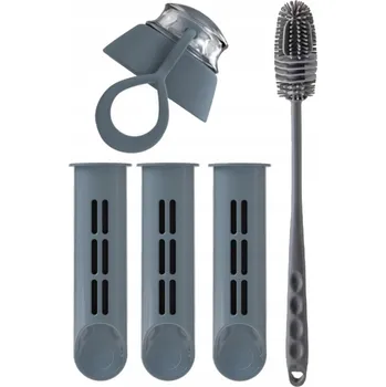 Moto bunda Kartáč na lahve 3x filtr, víčko Dafi Soft šedá sada