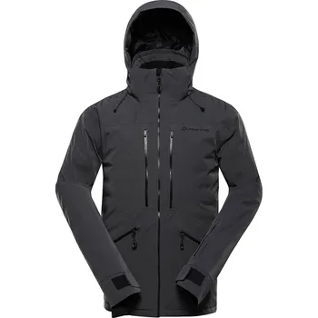 Alpine Pro Reas Pánská lyžařská bunda s Ptx membránou MJCD694 tmavě šedá XXXXL