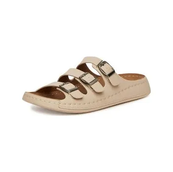 Dámské pantofle Nazouváky Clara Barson WFA3730-1 Béžová 37