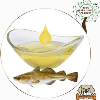 BARF Olej z tresčích jater 200 ml KRMIMMASEM.CZ KH74