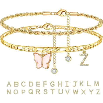 Náramek Dámský letní náramek s písmenkem | dámské šperky, náramek s iniciálem - Z