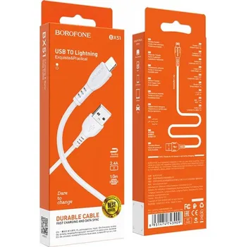 Napájecí kabel Borofone BX51 kabel USB-A/Lightning, 1m