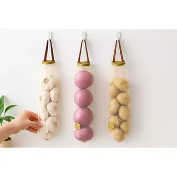 Dóza na potraviny Síťové sáčky na ovoce a zeleninu 3ks, 40x11cm