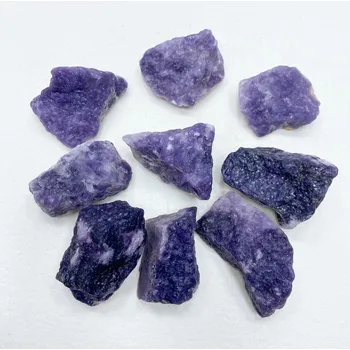 Dekorace do akvária Minerální kámen přírodní na dekorace | přírodní kámen, dekorace do akvária - Fialová slída , 190-210 g