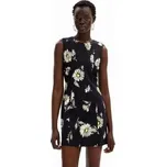 šaty Desigual Lorena negro velikost XL