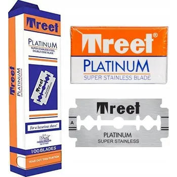 Treet Platinum Žiletky na Holení 100 kusů