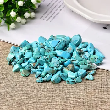 100 g Přírodní dekorační kameny | minerální kameny, energetické kameny - tyrkysové